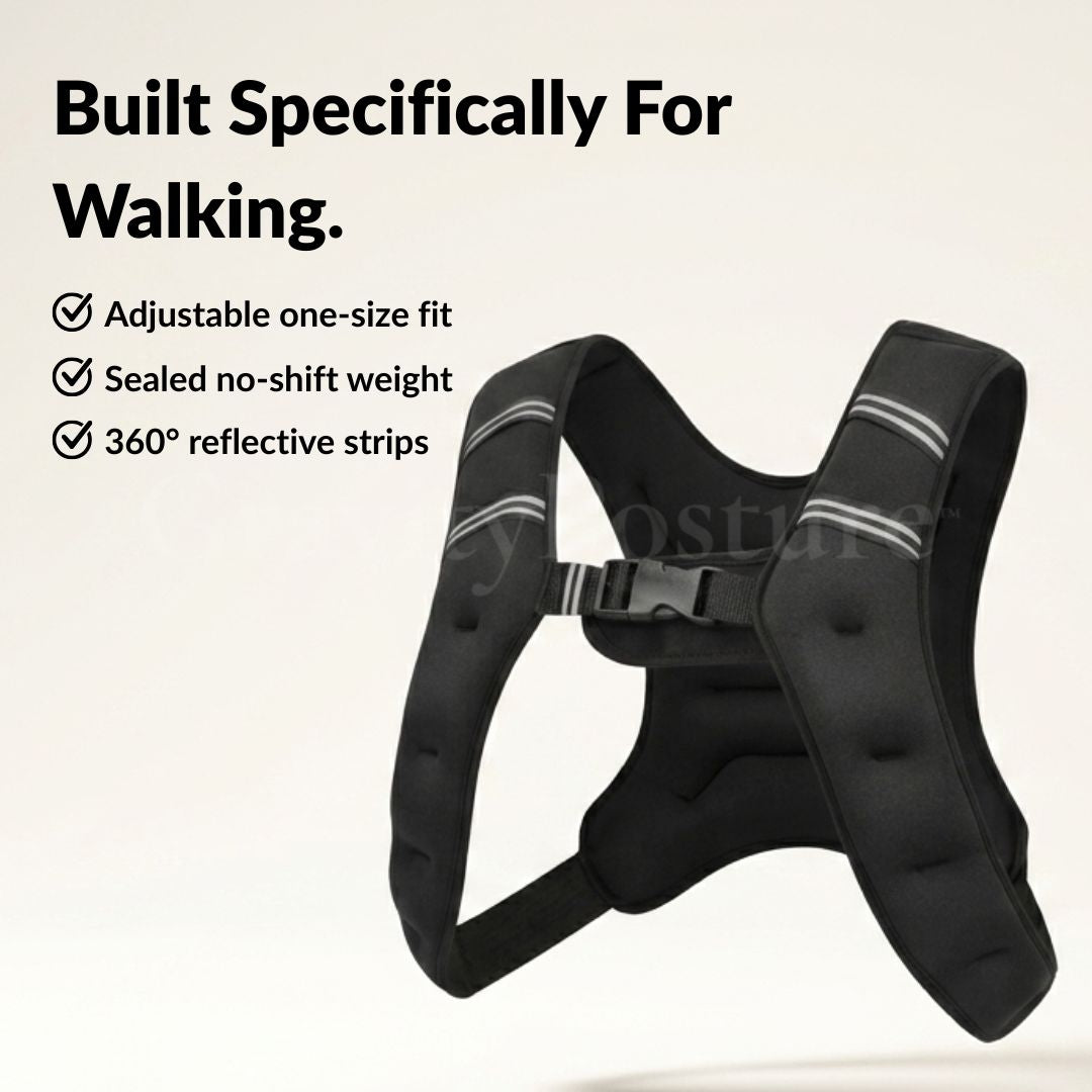 GravityPosture™ Weighted Vest for Walking
